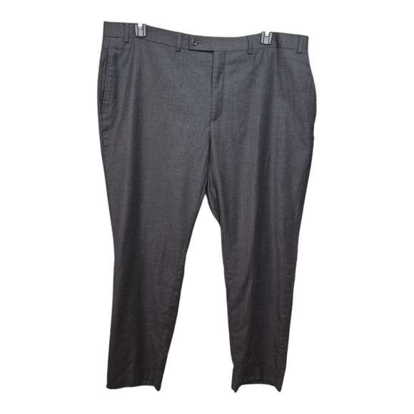 Lauren Ralph Lauren Wool‎ Dress Pants Stretch Gray Mens 42x30 - Picture 1 of 10